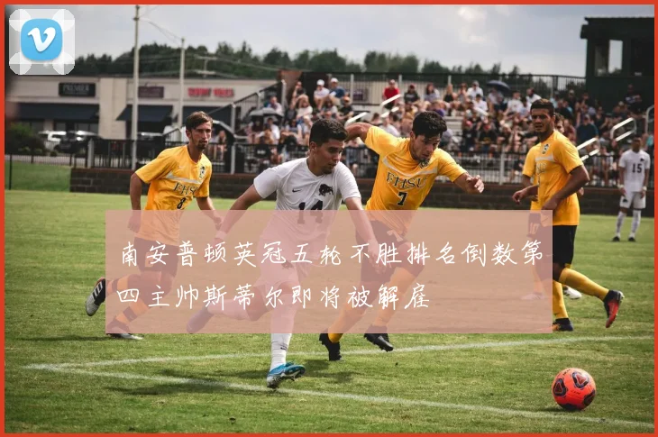 南安普顿英冠五轮不胜排名倒数第四主帅斯蒂尔即将被解雇